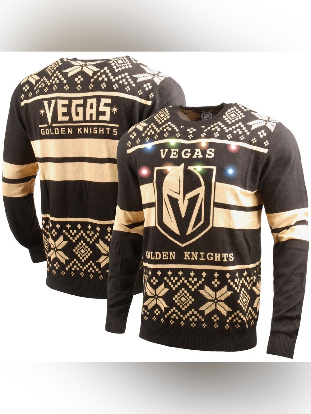 VGK Light Up Sweater